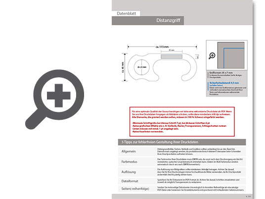 Product Bild distanzgriff_mit_einseitiger_lasergravur