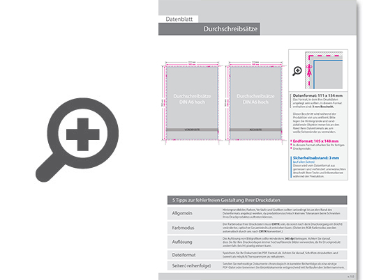 Product Bild durchschreibes__tze_din_a6_hoch__4-fach__4_1-farbig