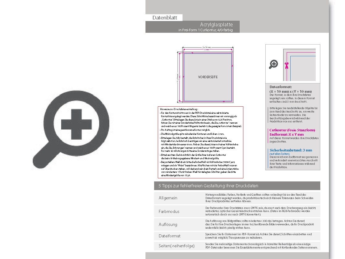 Product Bild acrylglasplatte_in_frei-form_(eine_kontur_m__glich)_im_kleinformat_ab_1_x_1_cm_einseitig_4_0-farbig_bedruckt