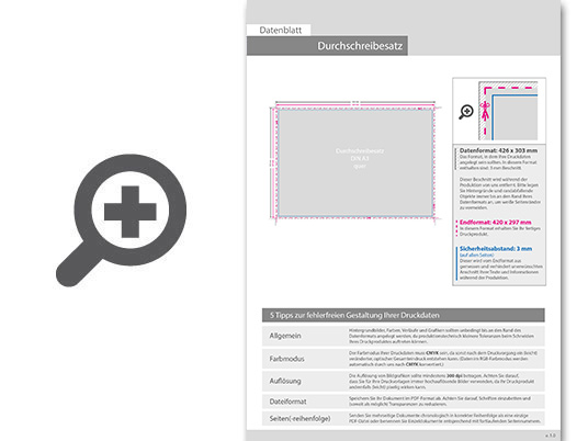 Product Bild durchschreibes__tze_din_a3_quer__5-fach__4_0-farbig