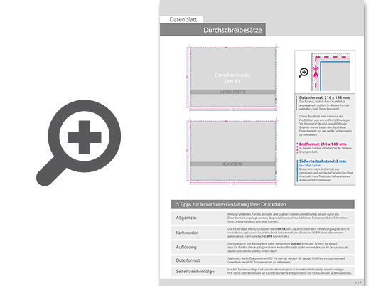 Product Bild durchschreibes__tze_din_a5_quer__5-fach__1_1-farbig