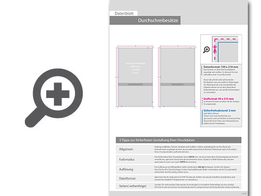 Product Bild durchschreibes__tze_din_lang_hoch__3-fach__1_1-farbig