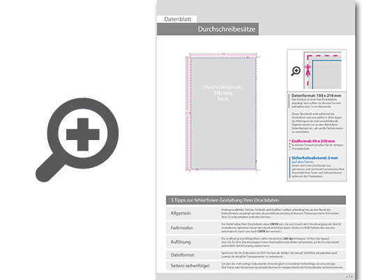 Product Bild durchschreibes__tze_din_lang_hoch__5-fach__1_0-farbig