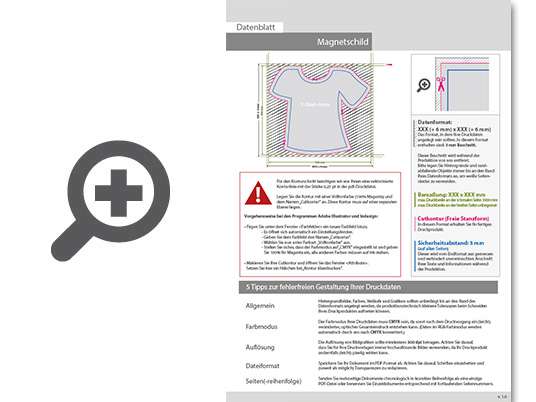 Product Bild hochwertiges_magnetschild_in_shirt-form