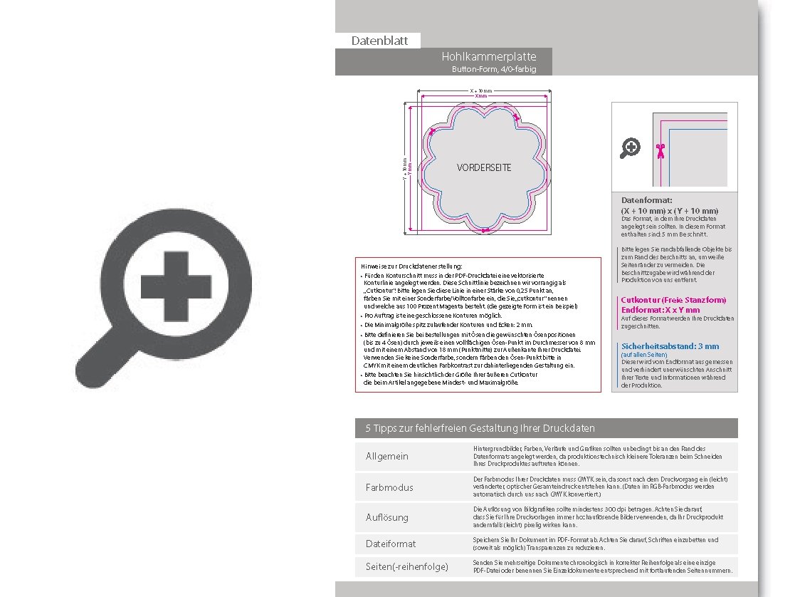 Product Bild hohlkammerplatte_in_button-form_konturgefr__st___einseitig_4_0-farbig_bedruckt