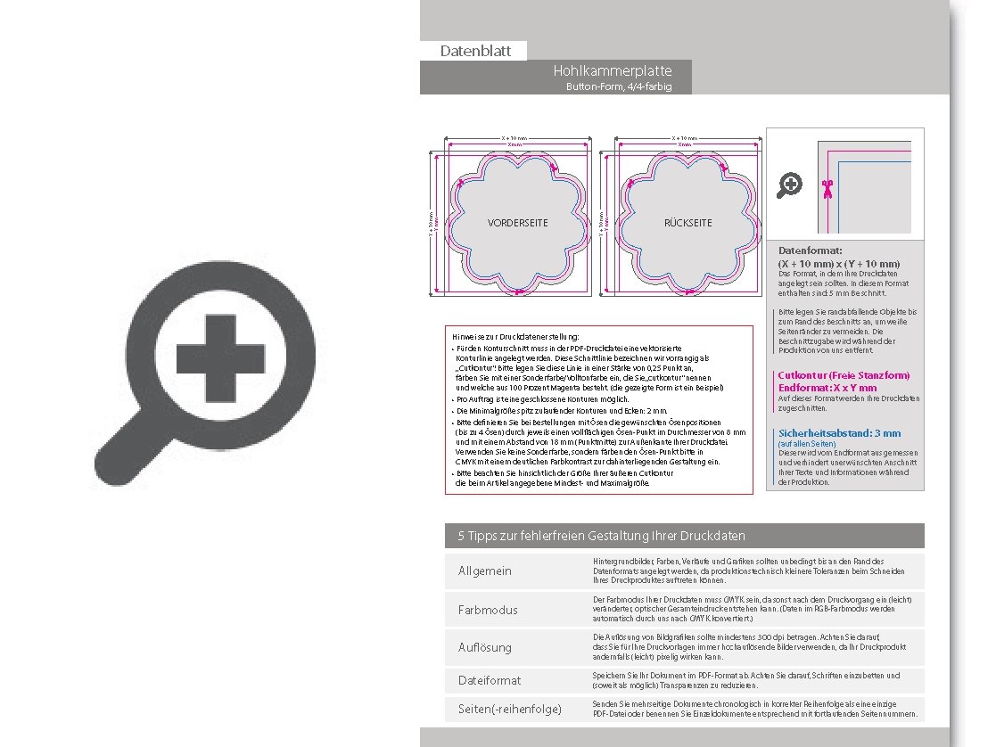Product Bild hohlkammerplatte_in_button-form_konturgefr__st___beidseitig_4_4-farbig_bedruckt