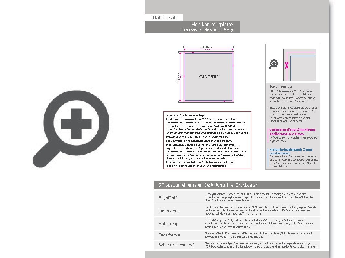 Product Bild hohlkammerplatte_in_frei-form_(eine_konturfr__sung_m__glich)___einseitig_4_0-farbig_bedruckt
