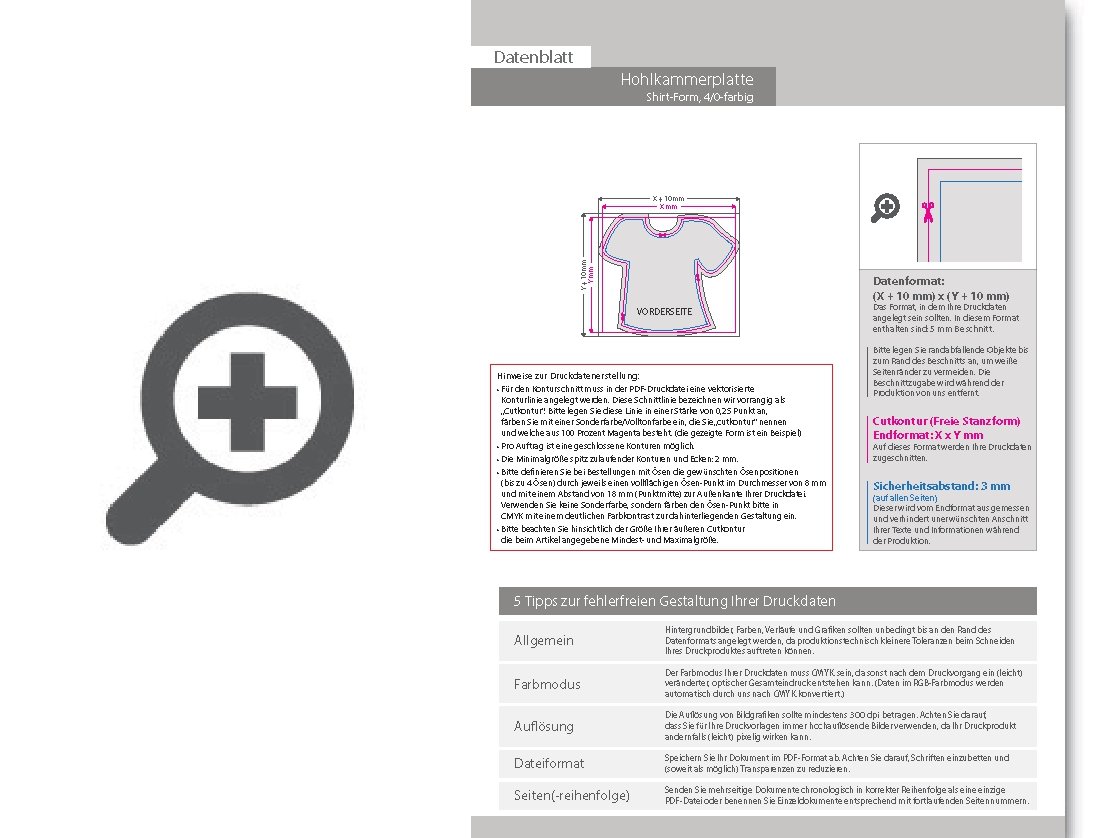 Product Bild hohlkammerplatte_in_shirt-form_konturgefr__st___einseitig_4_0-farbig_bedruckt