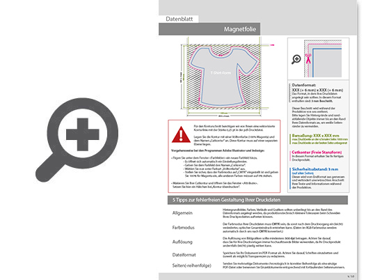 Product Bild magnetische_wechselwerbung_in_shirt-form___einseitig_4_0-farbig_bedruckt