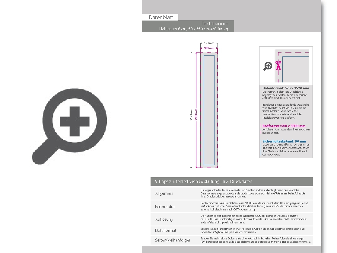 Product Bild hochwertige_stoff-banner_50_x_350_cm__4_0-farbig_bedruckt__hohlsaum_links_und_rechts_(durchmesser_hohlsaum_6_0_cm)